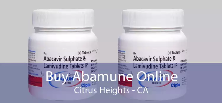 Buy Abamune Online Citrus Heights - CA